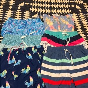 Chubbies Men's Swim Trunks Collection - Multicolor